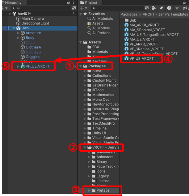 Jerry's Templatemのプレハブ